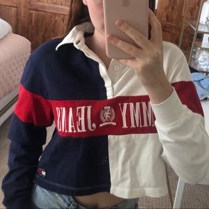 Tommy Hilfiger cropped long sleeve